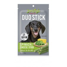 Jerhigh Dog Treats Duo Stick Spinach with Cheese 50 Gm